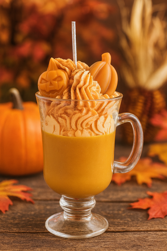 Pumpkin Spice Latte Candle at Velvet Vine Wine Bar