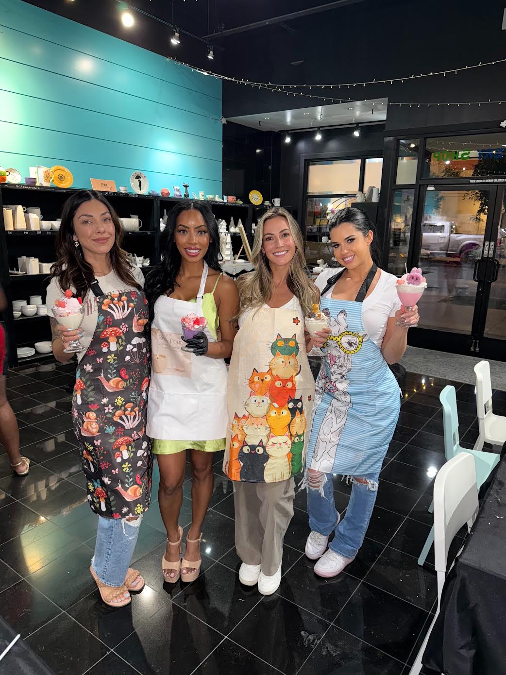 Pottery Painting and Coffee & Matcha Latte Candle Pouring (**FOR PURCHASE USE EVENTBRITE LINK ONLY**)