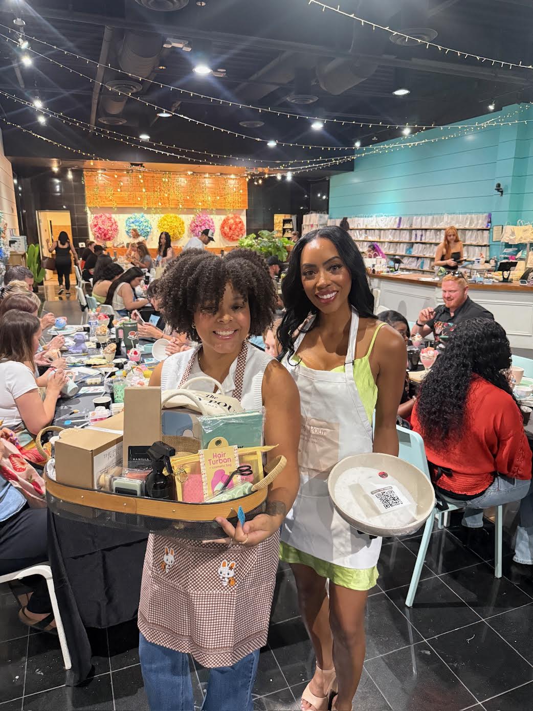 Pottery Painting and Coffee & Matcha Latte Candle Pouring (**FOR PURCHASE USE EVENTBRITE LINK ONLY**)