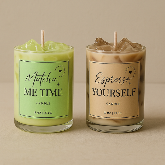 Pottery Painting and Coffee & Matcha Latte Candle Pouring (**FOR PURCHASE USE EVENTBRITE LINK ONLY**)