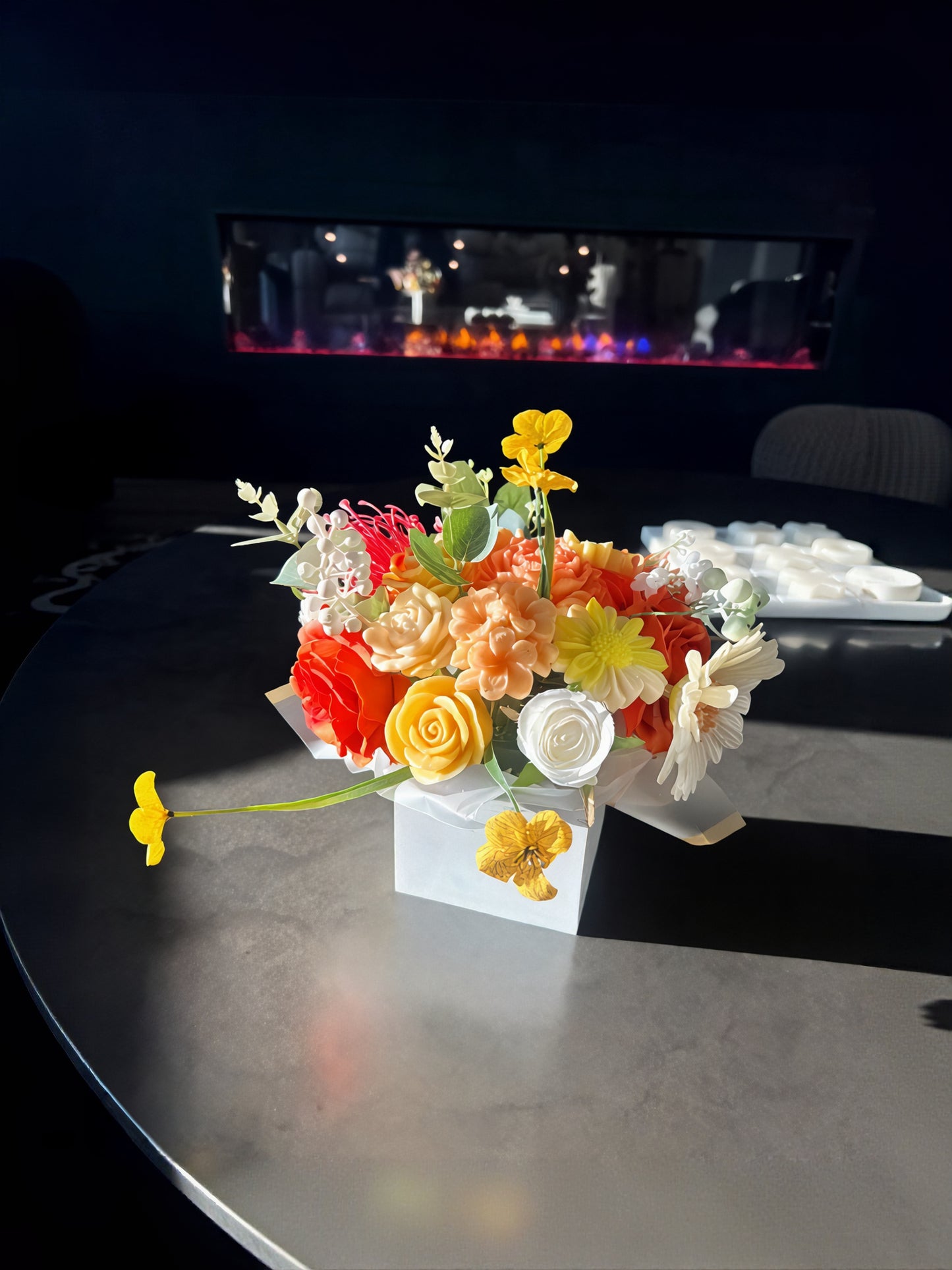 Wax Bouquet